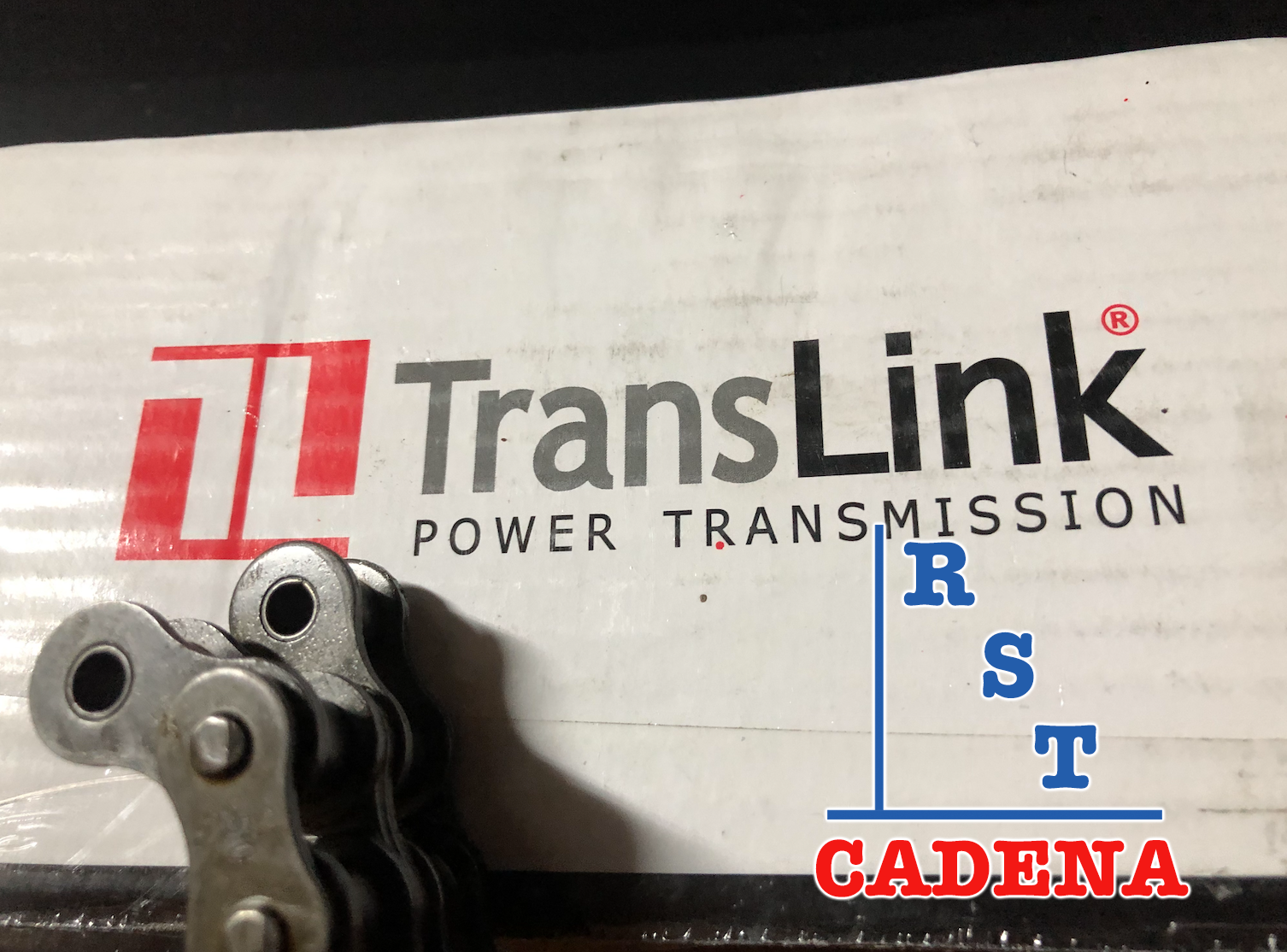 Caja de cadena paso 50-2 TransLink