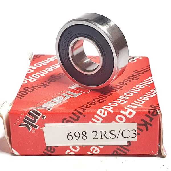 ▷ Rodamiento 698-2RS/C3 rígido de bolas 8X19X6 mm