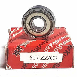▷ Rodamiento 607-ZZ rígido de bolas con sello de metal 7X19X6mm