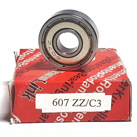 ▷ Rodamiento 607-ZZ rígido de bolas con sello de metal 7X19X6mm