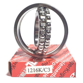 ▷ Rodamiento 1216-K oscilante de bolas 80X140X26mm