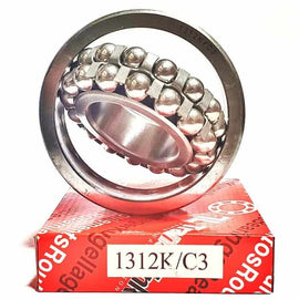 ▷ Rodamiento 1312-K oscilante de bolas 60X130X31mm