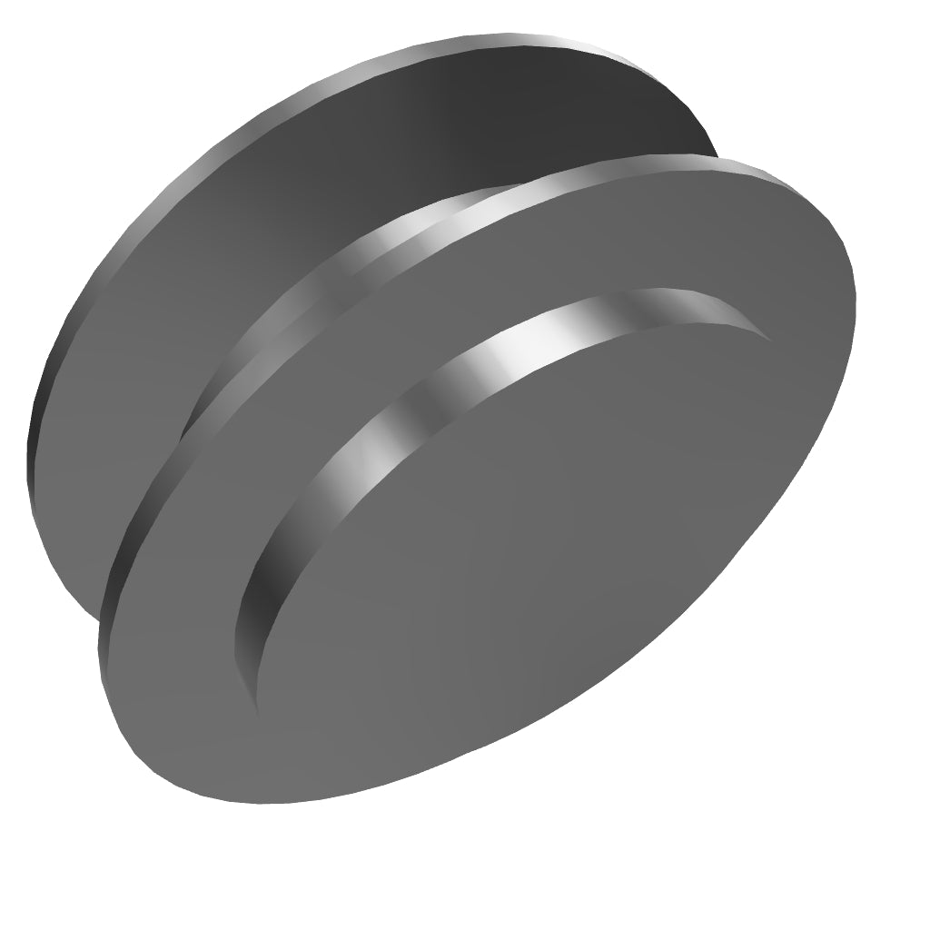 ▷ Polea de aluminio para faja tipo "C"-1