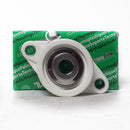 UCFLP202-10 | Soporte termoplástico de pared de 2 agujeros para  eje de ⅝" | Chumacera de pared de 2 agujeros termoplastica-1