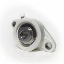 UCFLP202-10 | Soporte termoplástico de pared de 2 agujeros para  eje de ⅝" | Chumacera de pared de 2 agujeros termoplastica-2