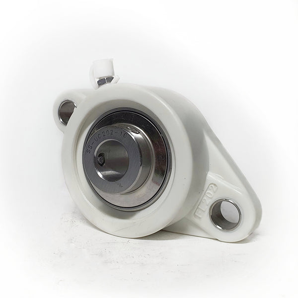UCFLP202-10 | Soporte termoplástico de pared de 2 agujeros para  eje de ⅝" | Chumacera de pared de 2 agujeros termoplastica - 2