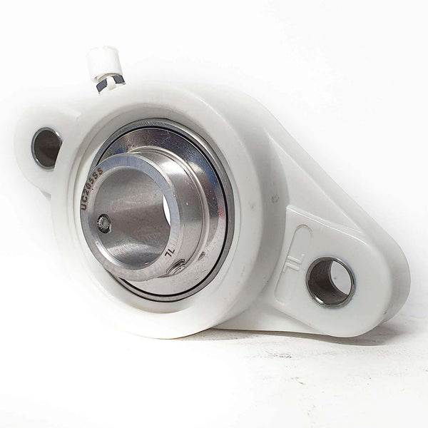 ▷ Chumacera UCFLP205 | Soporte termoplástico de 2 agujeros para eje de 25mm - 4