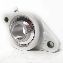 ▷ Chumacera UCFLP206-18 | Soporte termoplástico de 2 agujeros para eje de 1-1/8"" - 0