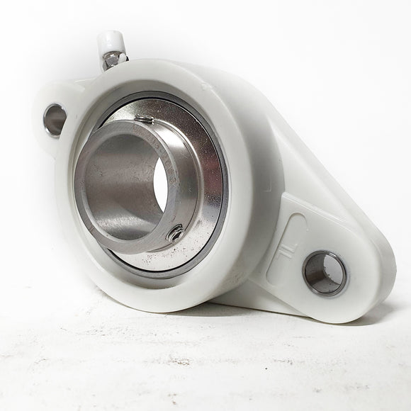 ▷ Chumacera UCFLP206-20 | Soporte termoplástico de 2 agujeros para eje de 1-1/46"