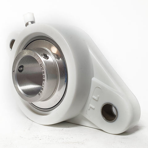 ▷ Chumacera UCFLP206-19 | Soporte termoplástico de 2 agujeros para eje de 1-3/16" - 0