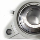 UCFLP207-20 | Soporte termoplástico de pared de 2 agujeros para  eje de 1-¼" | chumacera de pared termoplastica de 2 agujeros-3