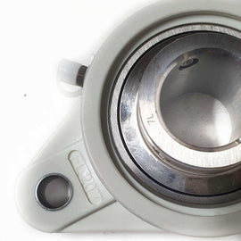 ▷ Chumacera UCFLP207-23 | Soporte termoplástico de 2 agujeros para eje de 1-7/16" - 0