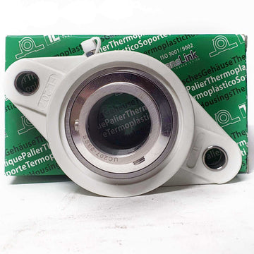 ▷ Chumacera UCFLP207-23 | Soporte termoplástico de 2 agujeros para eje de 1-7/16"