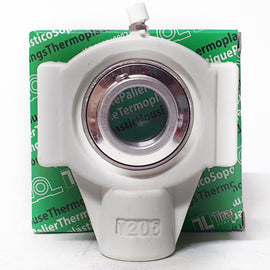 ▷ Chumacera UCTP205-16 | Soporte termoplástico de bancos para eje de 1"