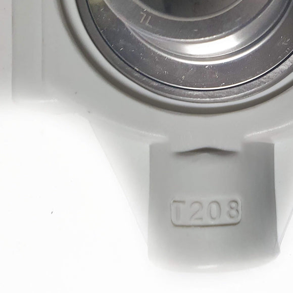 ▷ Chumacera UCTP208-24 | Soporte termoplástico de 2 agujeros para eje de 1-½"