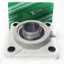 Chumacera UCFP205-16 termoplástico de pared de 4 agujeros para  eje de 1"-1