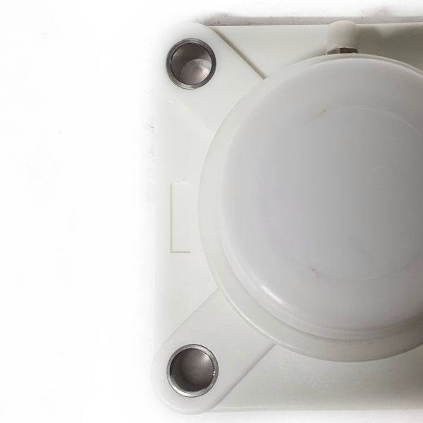 Chumacera UCFP205-16 termoplástico de pared de 4 agujeros para  eje de 1" - 8