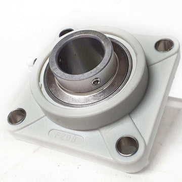 ▷ Chumacera UCFP208-24 | Soporte termoplástico de 4 agujeros para eje de 1-½" - 0