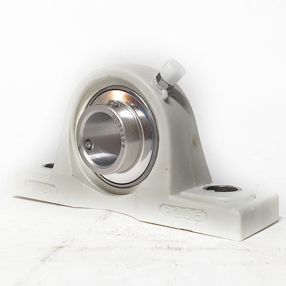 UCPP205 | Soporte termoplástico de banco para  eje de 25mm | chumacera termoplástica de banco