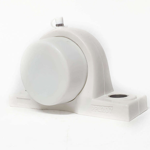 ▷ Chumacera UCPP207-22 | Soporte termoplástico de banco para  eje de 1-⅜"