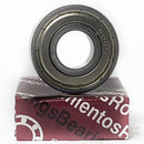 6001-ZZ/C3 | Cojinete 12X28X8mm rígido de bolas con sello metálico-1