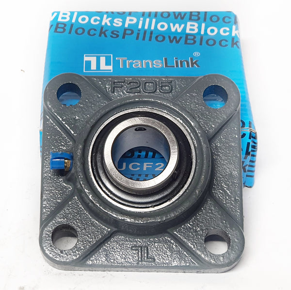 Chumacera UCF205 | Soporte de pared para  eje de 25mm marca TransLink - 1