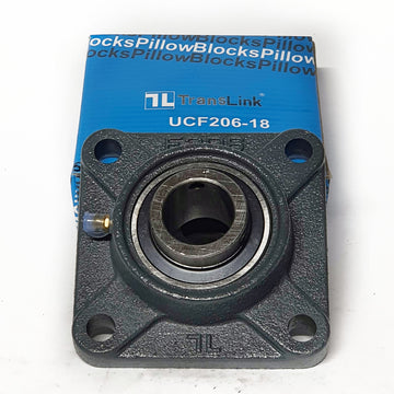 Chumacera UCF206 | Soporte de pared para  eje de 30mm marca TransLink