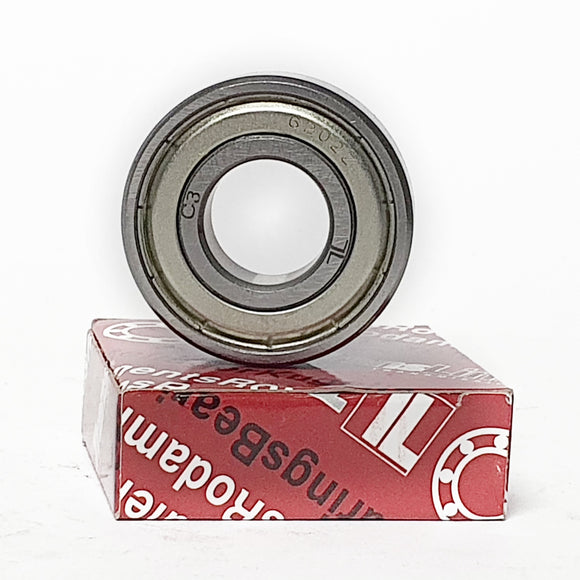 6202-ZZ/C3 | Cojinete 15X35X11mm rígido de bolas con sello de metal