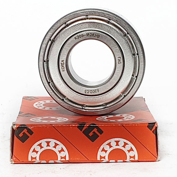 6202-ZZ/C3 | Cojinete 15X35X11mm rígido de bolas con sello de metal