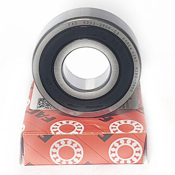Rodamiento 6203-2RS/C3 | Cojinete 17X40X12mm rígido de bolas con sello de hule