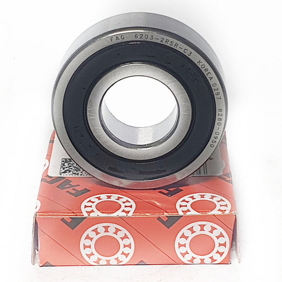 Rodamiento 6203-2RS/C3 | Cojinete 17X40X12mm rígido de bolas con sello de hule