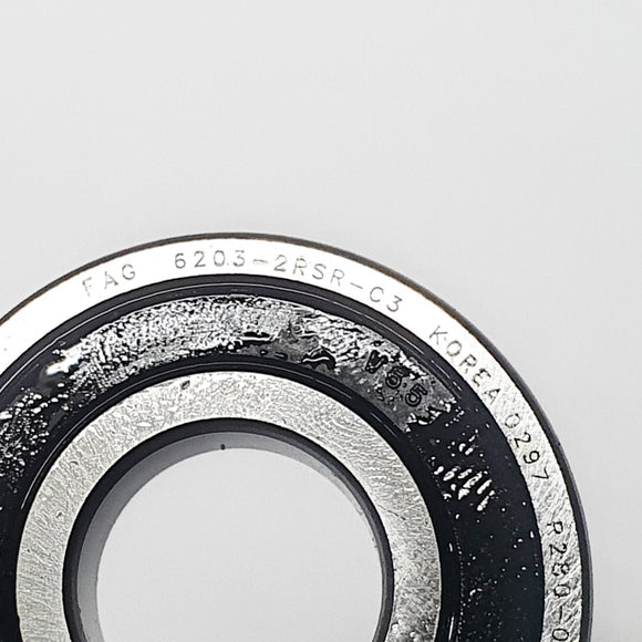 Rodamiento 6203-2RS/C3 | Cojinete 17X40X12mm rígido de bolas con sello de hule