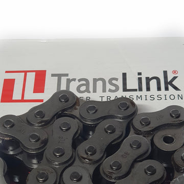 ▷ 80-1 Cadena de rodillos 10ft (3,05m) + union, simple - 0