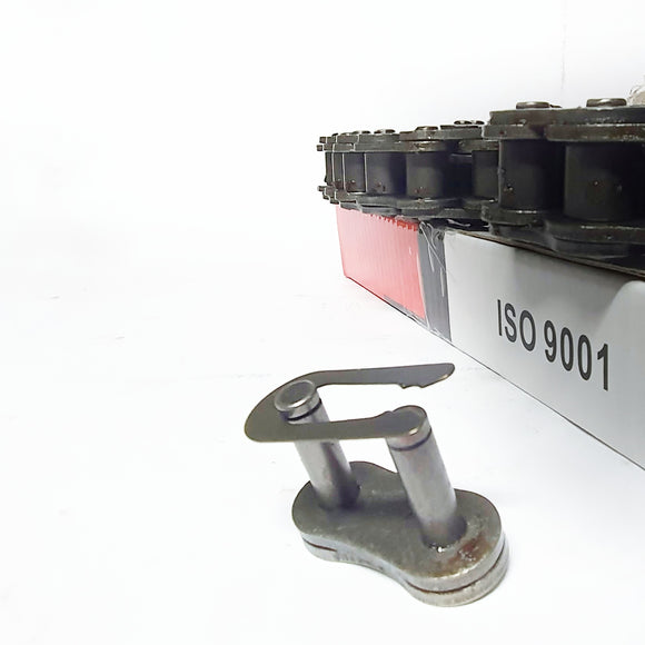 ▷ 80-1 Cadena de rodillos 10ft (3,05m) + union, simple