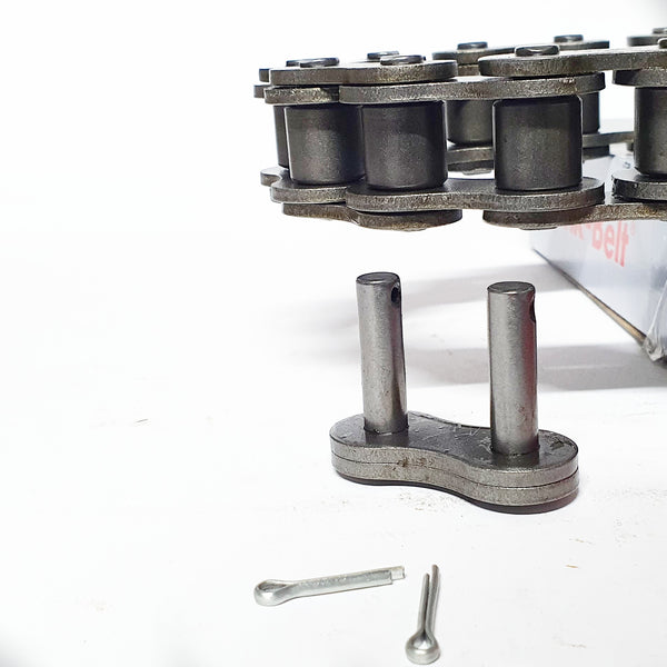 ▷ 80-1 Cadena de rodillos 10ft (3,05m) + union, simple - 7