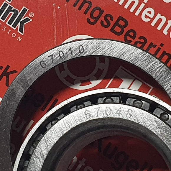 LM 67048/67010 | Cojinete 1-1/4x2-21/64x5/8" de rodillos Cónico | LM 67048/10