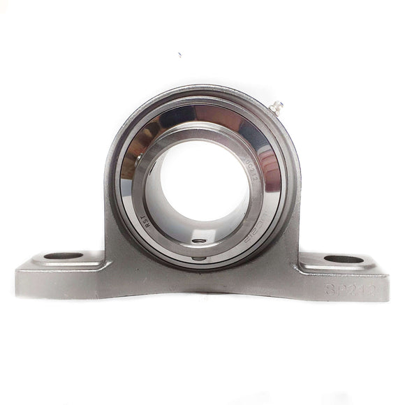 SUCP212 | Soporte de banco acero inox. para  eje de 60mm | chumacera de banco inoxidable