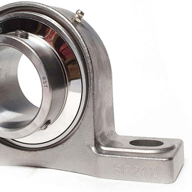 SUCP212 | Soporte de banco acero inox. para  eje de 60mm | chumacera de banco inoxidable - 0