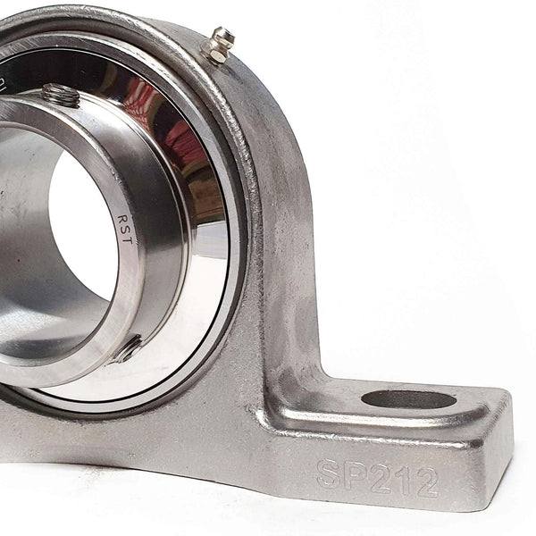 SUCP212 | Soporte de banco acero inox. para  eje de 60mm | chumacera de banco inoxidable - 2