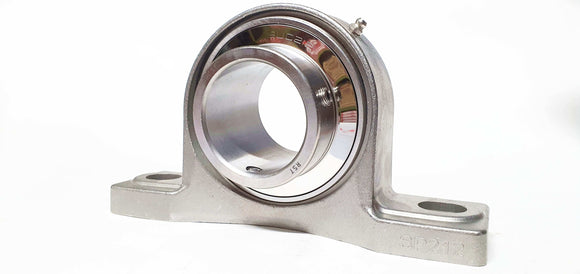 SUCP212 | Soporte de banco acero inox. para  eje de 60mm | chumacera de banco inoxidable