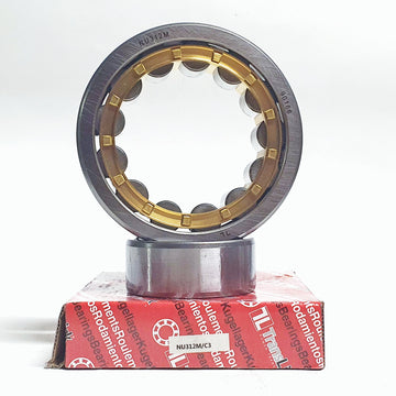 Rodamiento NU312-M/C3 | Cojinete 60x130x31mm de rodillos cilíndricos jaula de bronce