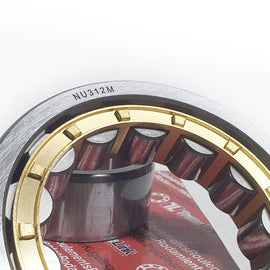 Rodamiento NU312-M/C3 | Cojinete 60x130x31mm de rodillos cilíndricos jaula de bronce - 0