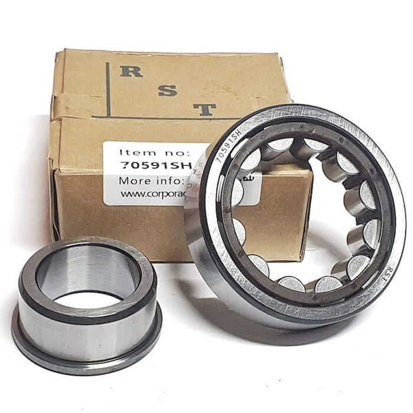 ▷ Rodamiento 70591SH de rodillos cilíndricos con jaula de poliamida para caja de Mitsubishi 30X70X18/20mm - 2