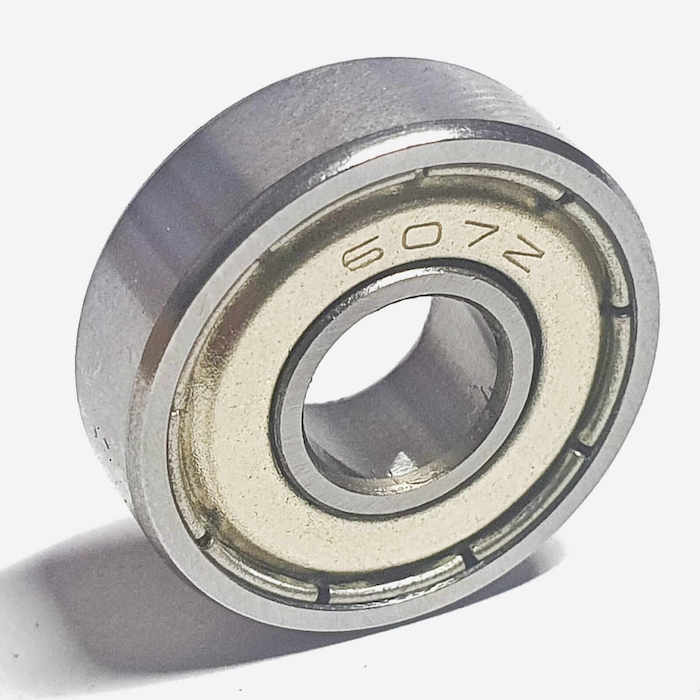 ▷ Rodamiento 607-ZZ rígido de bolas con sello de metal 7X19X6mm