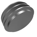 ▷ Polea de aluminio para faja tipo "3V" - 2