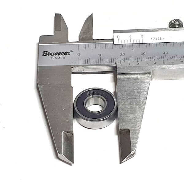 ▷ Rodamiento 698-2RS/C3 rígido de bolas 8X19X6 mm