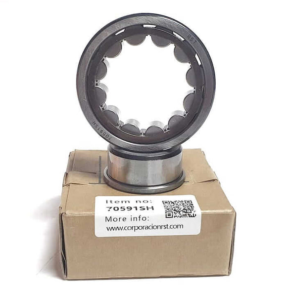▷ Rodamiento 70591SH de rodillos cilíndricos con jaula de poliamida para caja de Mitsubishi 30X70X18/20mm