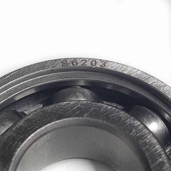 ▷ Rodamiento S-6203 | Cojinete 17X40X12mm rígido de bolas acero inoxidable S6203 | 6203SS - 3