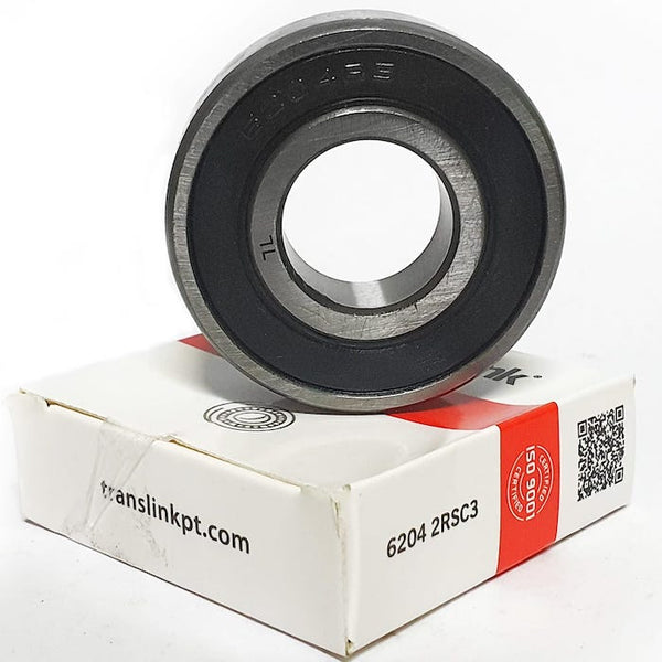 ▷ Rodamiento 6204-2RS/C3 rígido de bolas con sello de hule 20X47X14mm - 1
