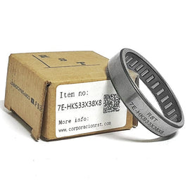 ▷ Rodamiento 7E-HKS33x38x8 de agujas 33x38x8mm para Honda